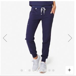 Figs jogger scrubs bottoms - NAVY medium